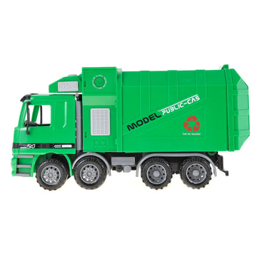 14    Large Garbage Truck Toy Big Construction Vehicle Toy Friction Powered Oversized Pretend Toy Gifts Toy for Toddlers Boy Toy