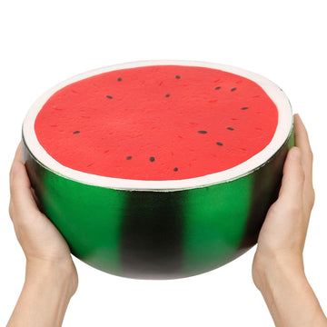 Anboor 9.4 Inches Squishies Watermelon Jumbo Kawaii Soft Slow Rising Scented Big Fruit Squishies Stress Relief Kid Toys Collecti