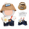 17cm Doll Clothes Set  enhanced Jeans & Knitted Sweater Outfit for 17cm 15cm Dolls  Cute Dress Up Fashion  No Doll Included (Spring  17cm/15cm)