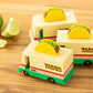 Candylab Toys CANDYCAR Wooden Food Truck Collection - Taco Van  enhanced Handcrafted Beech Wood Toy Car