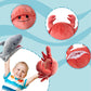 Justqunseen Hand Puppet Crab Puppet,13'' Crab Puppet Animal Puppets For Kids Realistic Plush Puppet Stuffed Crab Toys, Crab Hand