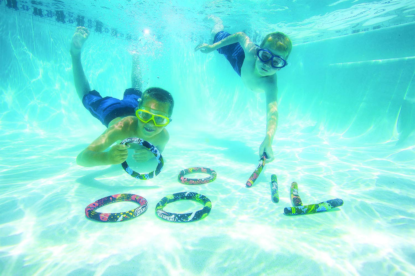 Poolmaster Active Xtreme Swimming Pool Water Game Dive Sticks 7.75 High X 1 Wide