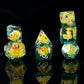 FLASHOWL Duck Dice Polyhedral & RPG Dice DND Dice Set with Duck Inside Polyhedral Roll Play Gaming D20 Dice Dungeons and Dragon