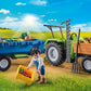 Playmobil Harvester Tractor With Trailer