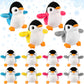 Kasyat 12 Pieces Mini Plush Penguin Stuffed Toys Animal, Cute Small Baby Penguin Stuffed Doll Keyholder Bag Pendant Birthday Party Favor Present For Mother'S Day Boys Girls Gifts(Vibrant Style)