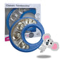 Edushape Classic Tambourine For Kids, Blue - Percussion Musical Instrument Baby Tambourine For Toddlers 1-3, Kids Tambourine Fun Tummy Time, Fine Motor, Auditory And Visual Sensory Development