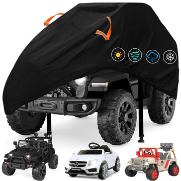 Clawscover Kids Ride-On Toy Car Covers Waterproof, Universal Fit For Power Wheels Battery Boys Girls Toddler Electric Powered Ve