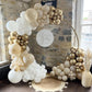 Sand White Balloons In Different Sizes 5 10 12 18Inch-134Pcs Sand White Balloons For Garland Arch