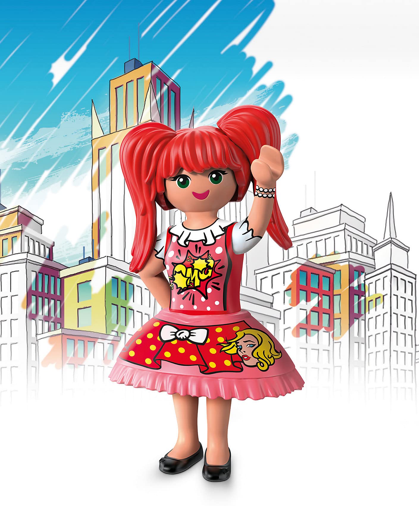Playmobil Everdreamerz Comic World Starleen With Bow Charm & 7 Surprises