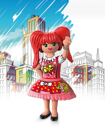 Playmobil Everdreamerz Comic World Starleen With Bow Charm & 7 Surprises