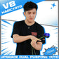 Professional Responsive Yoyo V8, Dual Purpose Yoyo For Kids Beginners, Metal Yoyo Replacement Unresponsive Yoyo Bearing For Adults And Advanced With 12 Yoyo Strings + Yoyo Case Bag(Black Blue)