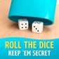 Blue Wasatch Games Bamboozled - Bluffing Dice & Card Game for Kids & Adults, Multicolor, Fast & Easy to Learn