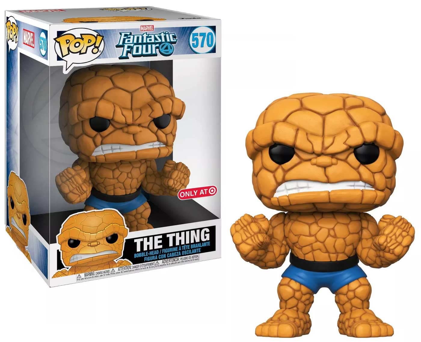 Original Figura Pop Marvel Fantastic Four The Thing limited availability 25cm FUN45008 Cranberry