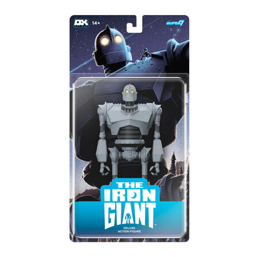 Super7 Deluxe The Iron Giant - 7'' Iron Giant Action Figure Classic Animated Movie Collectibles And Retro Toys