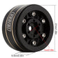 INJORA Brass 1.0 Beadlock Wheel- Negative Offset 3.15mm Wheels for 1/18 TRX4M SCX24 Gladiator Bronco C10 JLU Deadbolt Axial 1/24