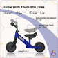 Kriddo Baby Balance Bike Mini Cruiser Design With Wide Pu Wheels For 1-3 Year Olds Ideal First Birthday Gift And Baby Toy, Blue