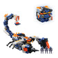 52Toys Beastbox Bb-60 Hurrican Deformation Toys Action Figure, Converting Toys In Mecha And Cube, Perfect Birthday Party Gift For Teens And Adults, Based On Scorpions