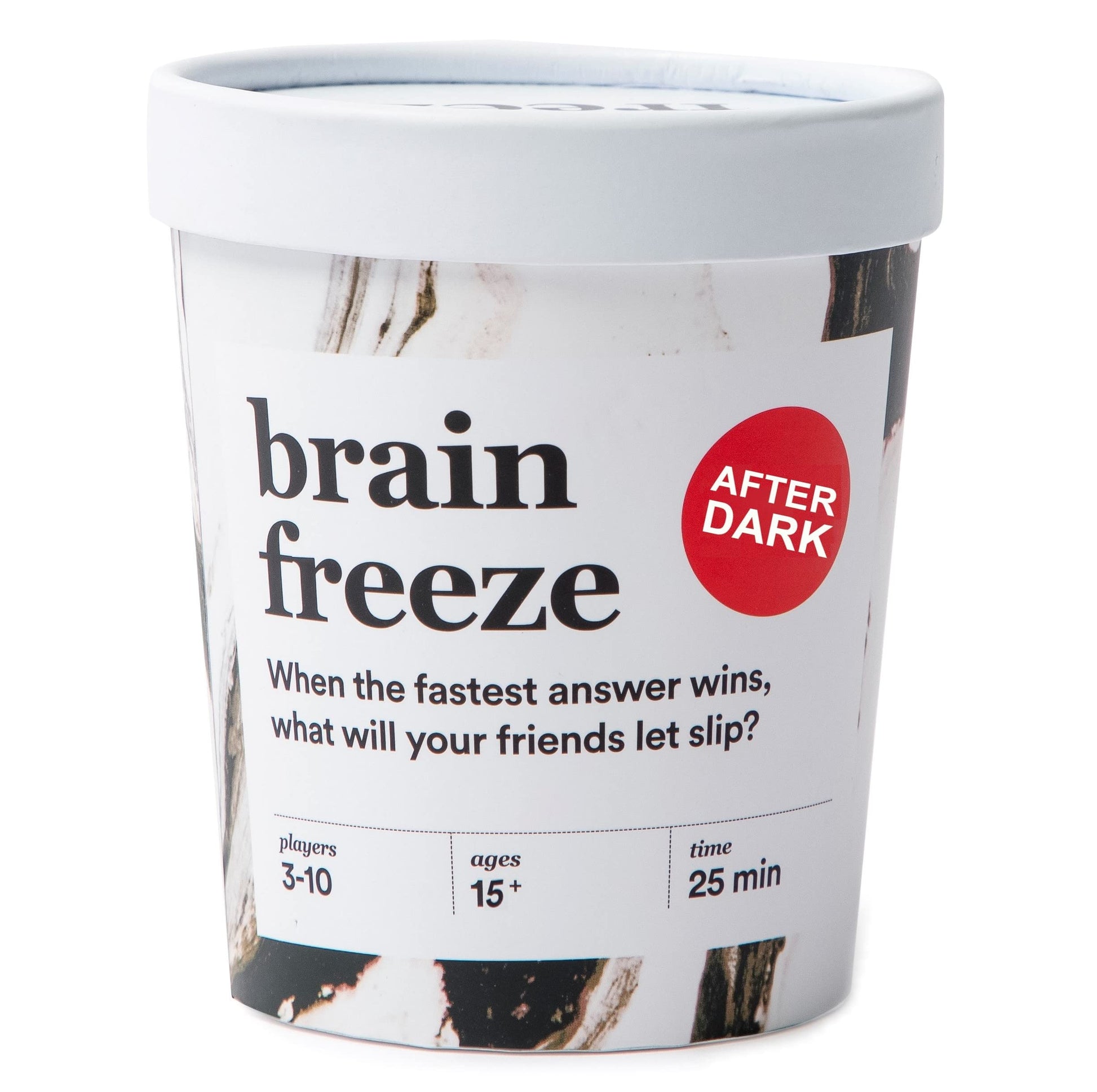 Brain Freeze After Dark Party Game - The Hilarious Speak-Before-You-Think Card Game for Friends  Family  College Students  Fun Parties and Board Games Night with Your Group