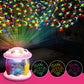 Letapapa Baby Toys 6 To 12 Months, 4 In 1 Ocaen Rotating Projector, Tummy Time Light Up Musical Toys For 6 7 8 9 12-18 Months, E