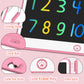 Hockvill Lcd Writing Tablet For Kids 16 Inch, Toys For Girls Boys Drawing Pad For 3 4 5 6 7 Year Old Kids Toys, Easter Basket Stuffer For Kids, Toddler Doodle Board Travel Essentials - Pink