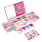 Anpro Kids Makeup Kit for Girls, Real Washable Cosmetic Beauty Toy with Mirror and Stickers, Safe & Non-Toxic Makeup Set for 3-1