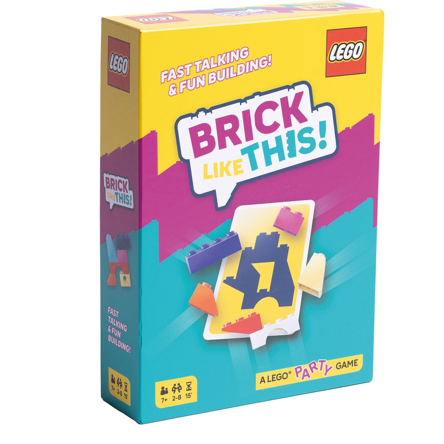 Brick Like This! The Official Lego Party Game - A Fast, Fun Building Game for Families, Kids, Teens & Adults, Ages 7+, 2-8 Playe