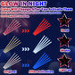 4th of July Red White Blue Glow Sticks Party Favors Supplies for Kids 90 PCS,Light up Neon Bracelets Necklaces for Fourth of Jul