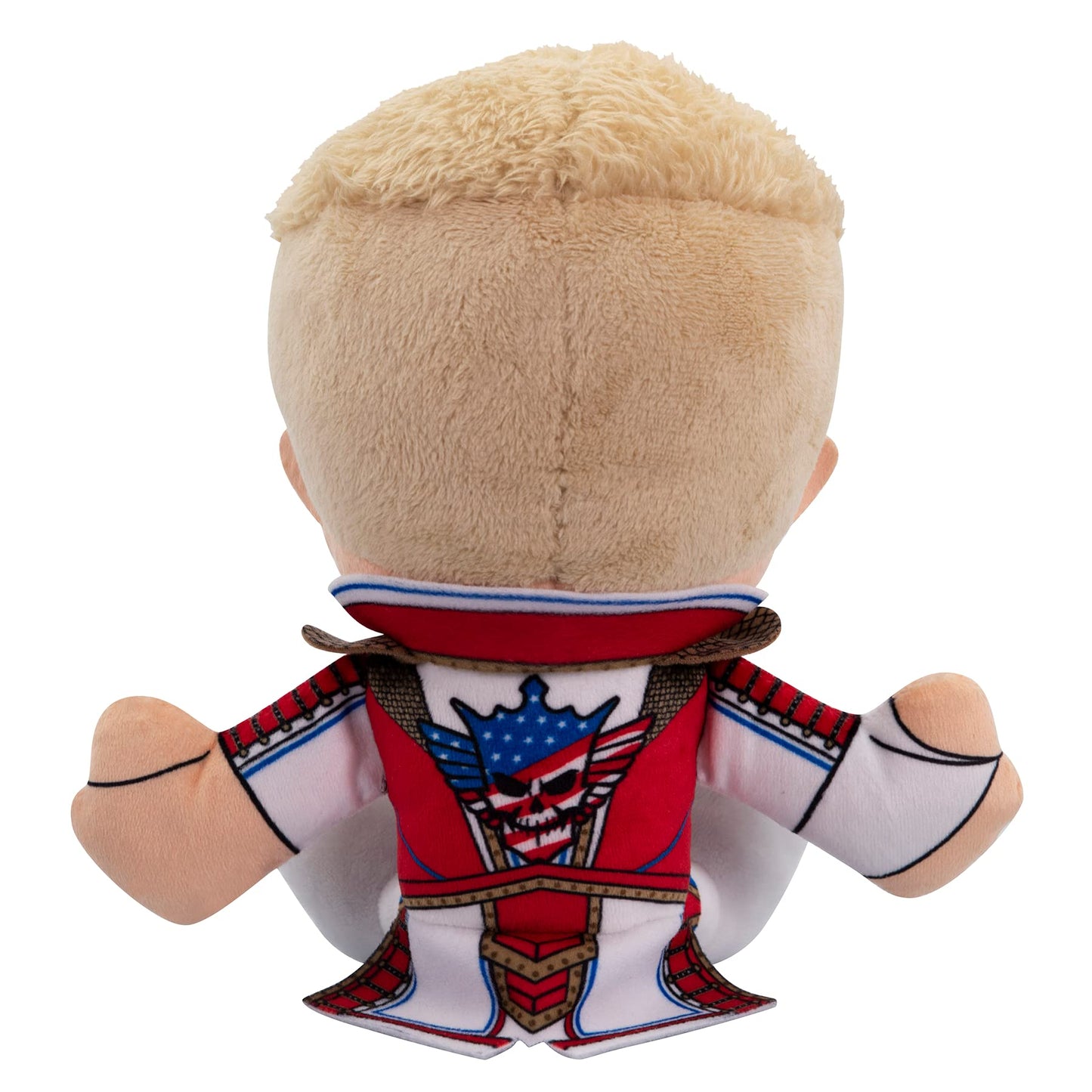 Bleacher Creatures WWE Cody Rhodes 8" Plush Toy - Soft Chibi Design, Crystal Velboa Polyester, Ideal for Fans