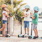Scoot & Ride Stand-Up Push Scooter For Children Ages 3-6, Highwaykick 3, Blueberry
