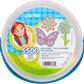 Perler Fuse Bead Bucket, 5500 pcs, Multicolor, Model 42789, Paper Material