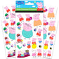Trends International Peppa Pig Wall Art - 4 Standard Sheets, Multi, One Size, Model ST4017