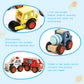 Dipalent 6Pcs Wooden Cars For Toddlers 1-3,Car Toys,Push And Go Vehicle,Kid Vehicle Toys,Hand Push Car Toys For 1+ Year Old,Montessori Toys