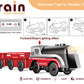 Battery Operated Train For Wooden Track, Motorized Train For Toddlers 3+ Years Old, 3Pcs Train Toy Set Electric Train Compatible With Thomas, Brio, Chuggington, Melissa And Doug