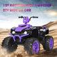 Olakids 12V Kids Ride On Atv, 4 Wheeler Electric Vehicle For Toddlers, Battery Powered Motorized Quad Toy Car For Boys Girls Wit