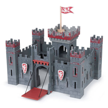 Papo - Medieval & Fantasy - Fantasy Castle - 60053 - Wooden Playset For Figurines - Collectible - For Children - Suitable For Bo