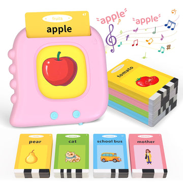 Girls Birthday Gift, Toddler Toys For 1 2 3 4 5 Year Old Girls Gift Idea, 224 Sight Words Talking Flash Cards, Montessori Learni
