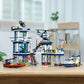 City Police Station Stem Building Sets, Compatible With Lego Military Helicopter Airplane,Boats Ship, Swat Team,Building Kit For