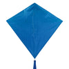 In The Breeze 3294 - Blueberry 30 Inch Diamond Kite - Solid Blue, Fun, Easy Flying Kite