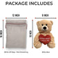 Zamnnn Shawty U Hella Fine - 10' Teddy Bear & Gift Bag - Funny Stuffed Animal Plush Gift For Girlfriend, Boyfriend, Best Friend - Birthday, Engagement, Valentines, Anniversary, Wedding - Witty Bears