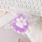 Peutier Cat Paw Squeeze Toys, Plastic Taba Soft Cat Paw With 10 Mini Balls Novelty Kawaii Jelly Kitty Paw Soft Relaxing Animals