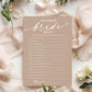 Bridal Shower Games Cards, Who Knows The Bride Best, Bridal Shower Games 25 Guests, Engagement Party Wedding Games For Guests, M