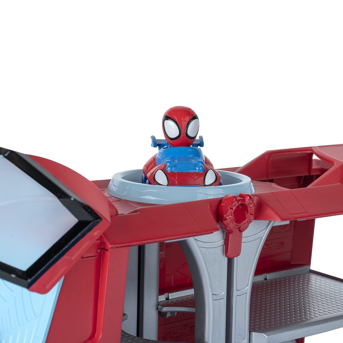 Marvel Spidey Web Transporter Vehicle Set - Lights & Sounds, 3 Mini Vehicles, Multicolor, One Size, Model SNF0052