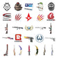 Counter-Strike:Global Offensive Stickers 50Pcs Waterproof, Removable,Cute,Beautiful, Stylish Teen Stickers, Suitable for Boys an