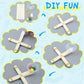 Foilswirl 24 Sets Stem Diy Catapult Craft Kit Craft Stick Catapults Kit For Educational And Learning Activities Camp Crafts Supp