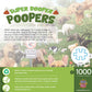 MasterPieces 1000 Piece Jigsaw Puzzle - Super Dooper Poopers, Cardboard, 19.25"x26.75", Model 72365 for Adults and Family
