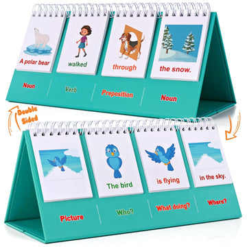 Sentence Building For Kids-Speech Therapy Materials, Kindergarten School Supplies, Preschool 1St 2Nd Grade Classroom Must Haves For Homeschool Supplies, Special Education Toys And Games For Toddlers