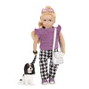 Lori Dolls – Mini Doll & Toy Dog – 6-Inch Doll & Spaniel Pup – Play Set With Outfit, Animal & Accessories – Heather & Nugget – Playset For Kids – 3 Years +