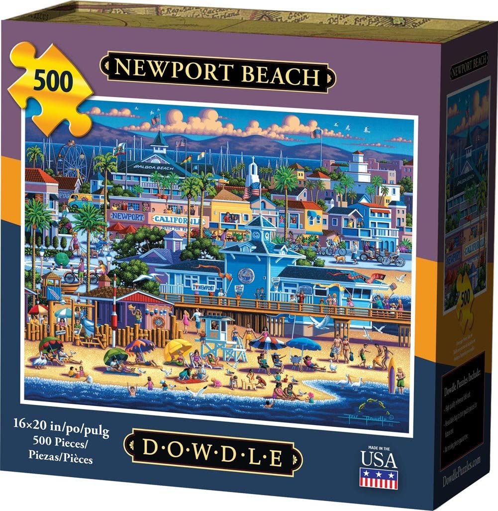 Dowdle Jigsaw Puzzle - Newport Beach - 500 Piece
