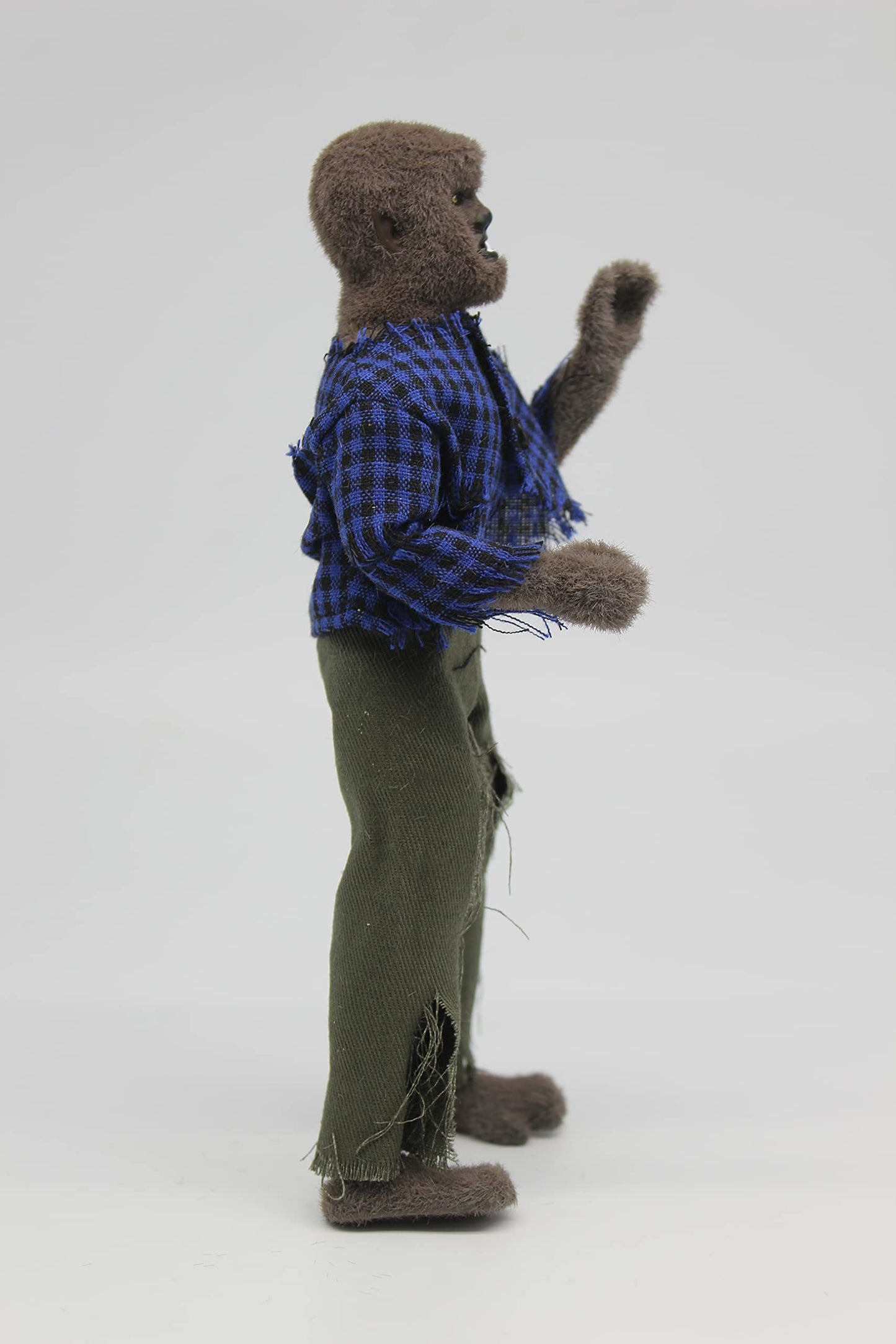 Mego Action Figures, 8” New Mego Werewolf - Full Body Flock (Limited Edition Collector’S Item)