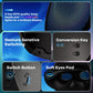 Led Mask With Gesture Control - Face-Transforming Light-Up Design, Cool Gifts For Kids & Adults - Rechargeable Halloween, Cospla